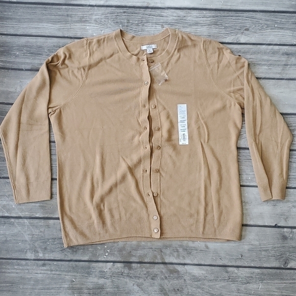 croft & barrow Sweaters - NWT Croft & Barrow Extra Soft Cardigan Sz XL